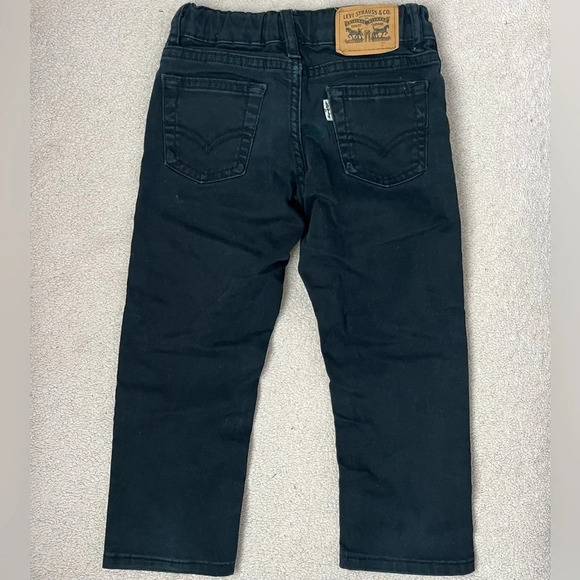 Levi’s Black Jeans & Cat & Jack Khakis Toddler Lot - Picture 8 of 11